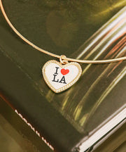 I Heart LA Locket Charm