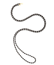 Charleston Rice Bead Necklace (Midnight)