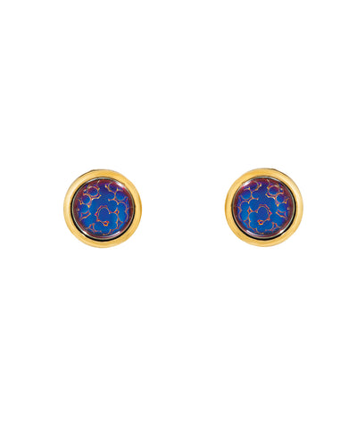 Moon Rock Earrings (Hazy Violet)