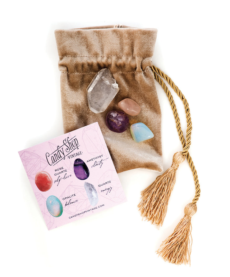 Healing Crystal Pouch