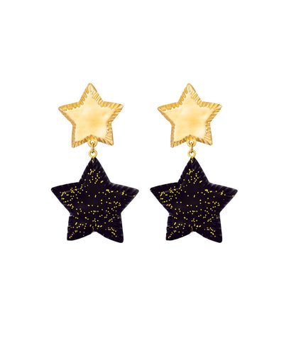 Starry Night Earrings (Noir)